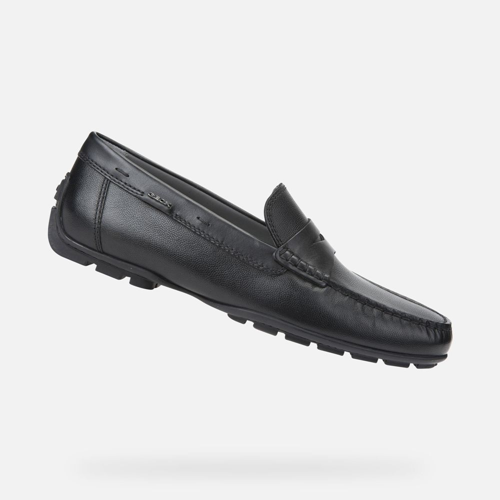 Geox Loafers Black Moner 2Fit - Geox Mens Shoes - ZYMXJD385